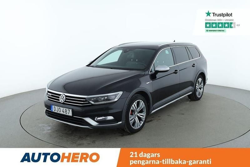 Svart Begagnad 2018 VW Passat Alltrack Kombi | 193 000 kr (Marknadspris) - Bild 1/4