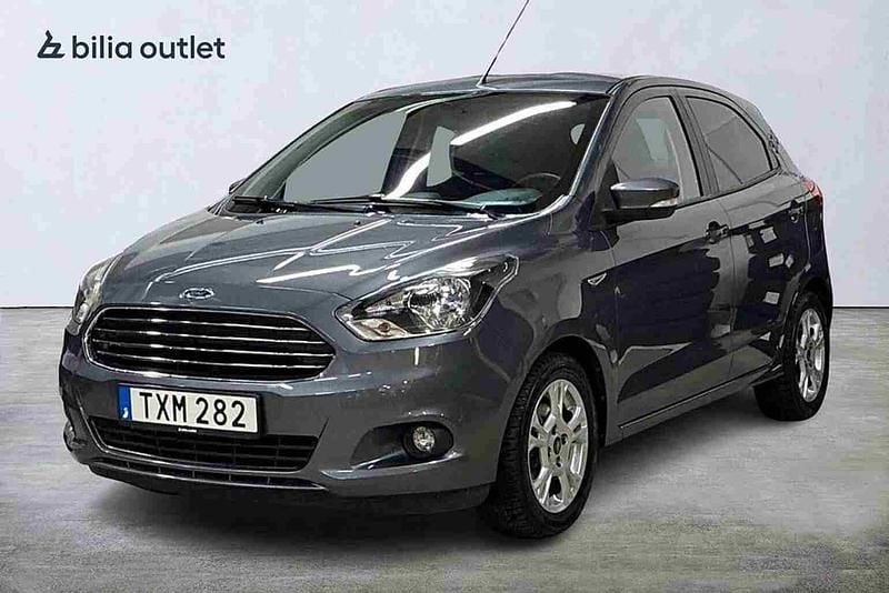 Grå Begagnad 2017 Ford Ka Plus Halvkombi | 89 900 kr - Bild 1/1