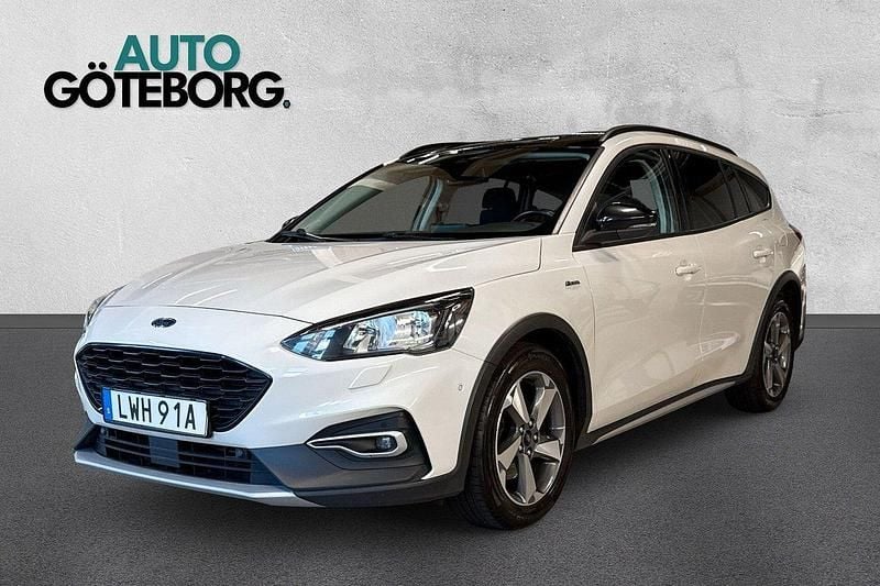 Vit Begagnad 2019 Ford Focus Active Kombi | 129 900 kr (Bra pris) - Bild 1/3