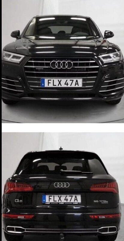 Svart Begagnad 2020 Audi Q5 S-Line SUV | 365 000 kr (Marknadspris) - Bild 1/4