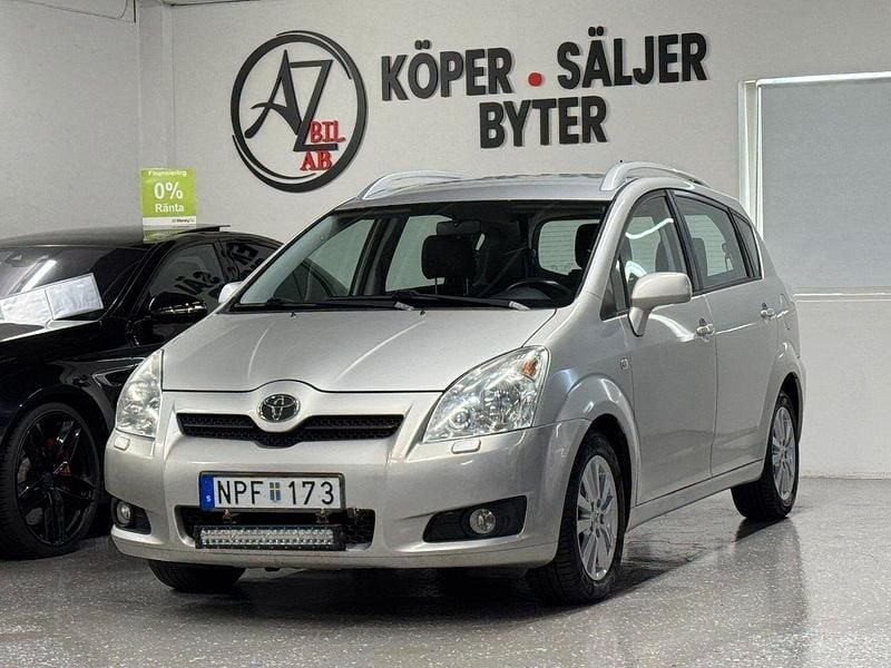 Silver Begagnad 2007 Toyota Corolla Verso Minibuss | 59 900 kr (Marknadspris) - Bild 1/4