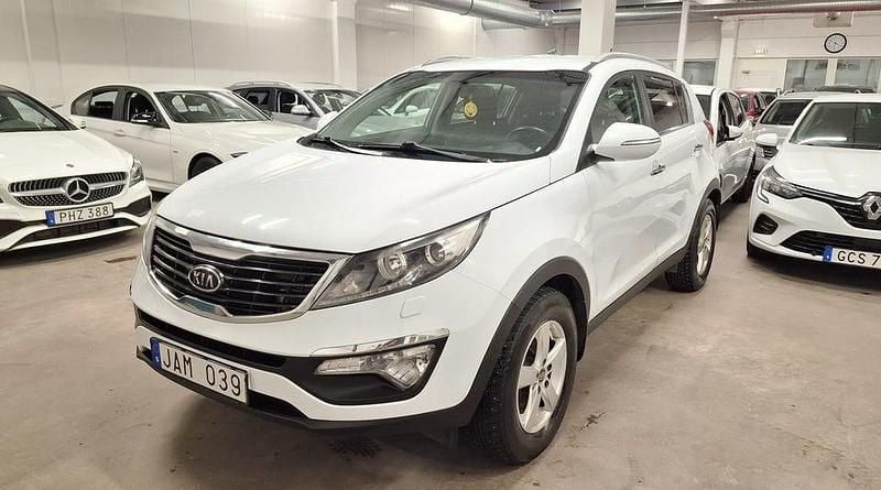 Vit Begagnad 2011 Kia Sportage EX SUV | 69 999 kr (Marknadspris) - Bild 1/4