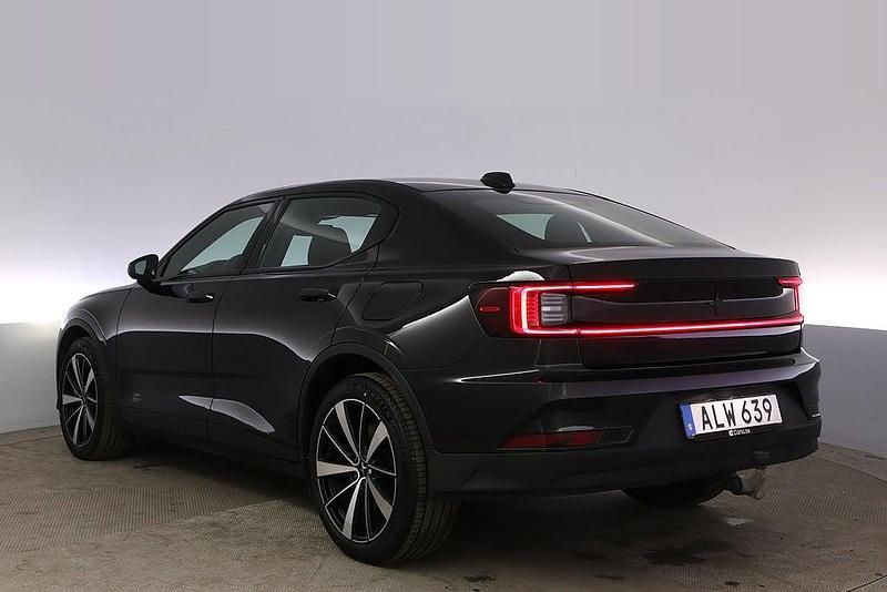 Begagnad Polestar 2 Long Range Single Motor 219 kW (299 HK) 2021 Svart Halvkombi