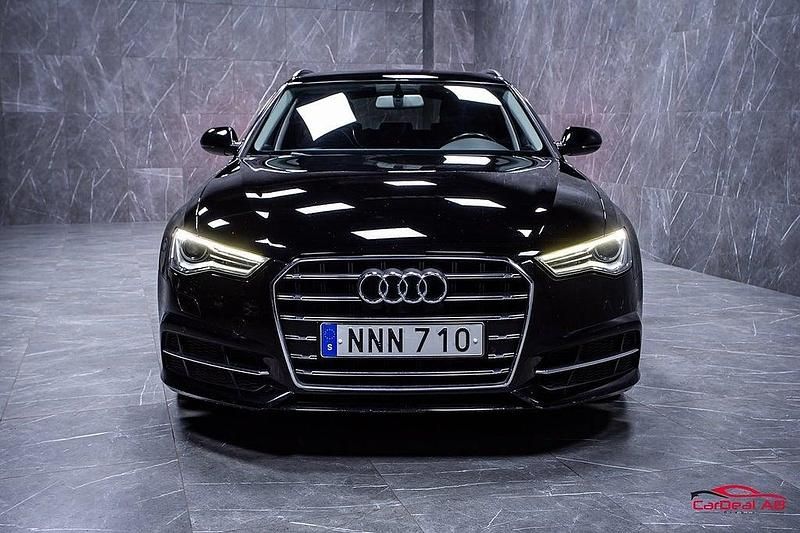 Begagnad Audi A6 S-Line 190 HK (139 kW) 2016 Svart Kombi