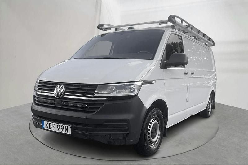 Vit Begagnad 2022 VW T6.1 Van | 350 000 kr (Superpris) - Bild 1/4