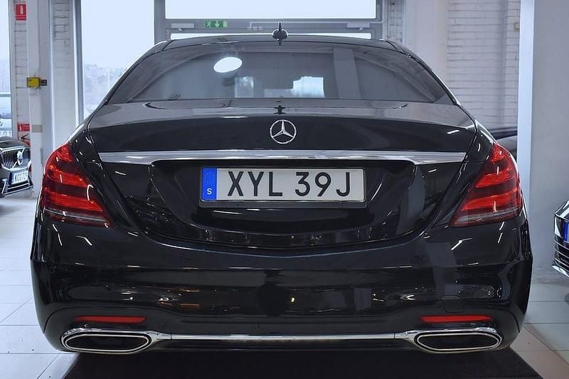 Begagnad Mercedes S450 AMG 367 HK (269 kW) 2018 Svart Sedan