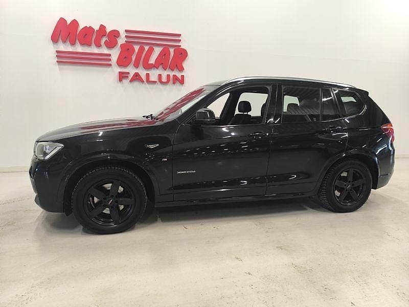 Begagnad BMW X3 M Sport 190 HK (139 kW) 2015 Svart SUV