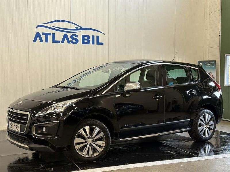 Svart Begagnad 2016 Peugeot 3008 Kombi | 89 900 kr (Bra pris) - Bild 1/4