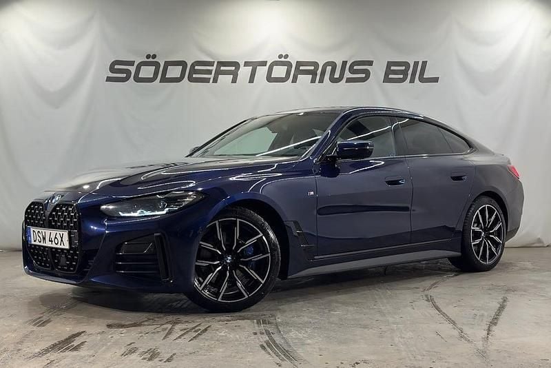 Blå Begagnad 2021 BMW 430 Gran Coupé M Sport Sportkupé | 419 900 kr (Dyr) - Bild 1/4