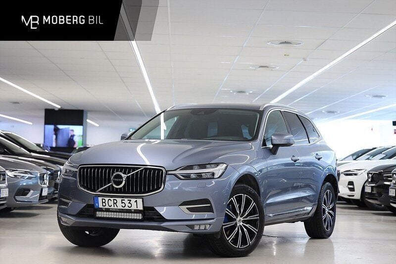 Ljusblå Begagnad 2018 Volvo XC60 SUV | 349 900 kr (Bra pris) - Bild 1/3