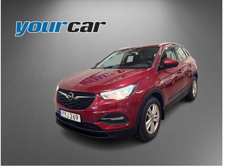 Röd Begagnad 2018 Opel Grandland X SUV | 145 900 kr (Superpris) - Bild 1/4