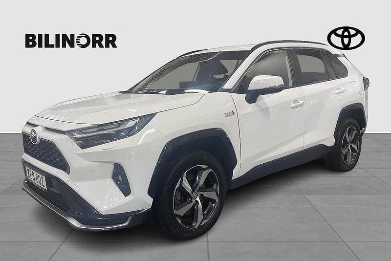 Vit Begagnad 2023 Toyota RAV4 Hybrid Edition SUV | 419 900 kr (Marknadspris) - Bild 1/4