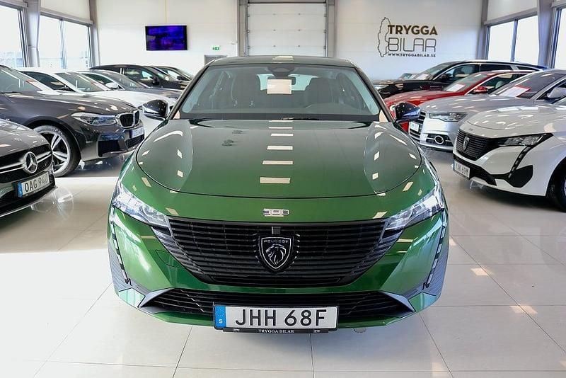 Begagnad Peugeot 308 131 HK (96 kW) 2022 Grön Halvkombi