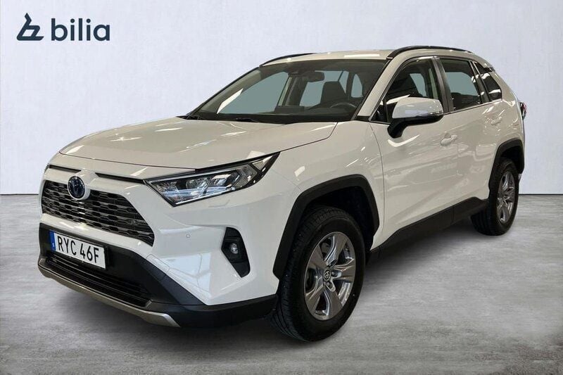 Vit Begagnad 2022 Toyota RAV4 Hybrid Active SUV | 364 900 kr (Marknadspris) - Bild 1/3