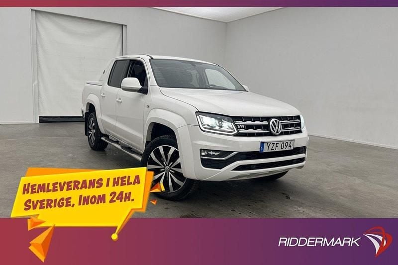 Vit Begagnad 2018 VW Amarok Aventura Pickup | 349 800 kr (Superpris) - Bild 1/3