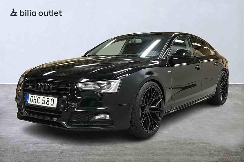 Svart Begagnad 2015 Audi A5 Sportback Halvkombi | 144 900 kr - Bild 1/1
