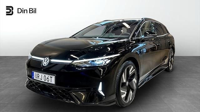 Svart (grenadilla black metallic) Begagnad 2024 VW ID.7 GTX Sedan | 639 900 kr (Lite dyr) - Bild 1/4