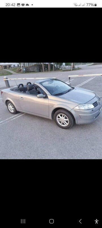 Grå Begagnad 2006 Renault Mégane Cabriolet Cab | 29 800 kr (Lite dyr) - Bild 1/4