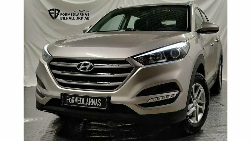 Ljusbrun Begagnad 2017 Hyundai Tucson SUV | 162 500 kr (Marknadspris) - Bild 1/4