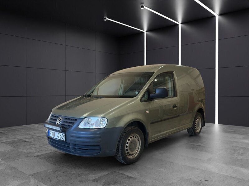 Ljusgrön (grön) Begagnad 2008 VW Caddy Minibuss | 54 900 kr (Lite dyr) - Bild 1/4