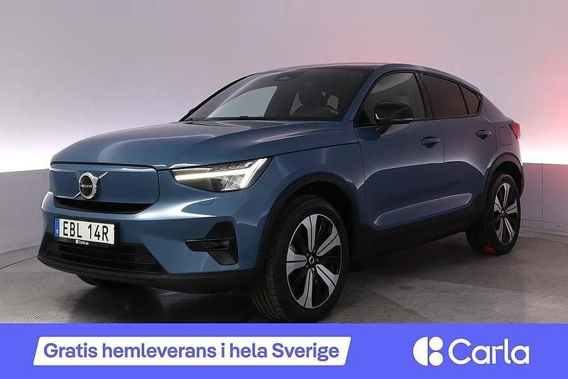 Blå Begagnad 2022 Volvo C40 Plus SUV | 314 900 kr (Marknadspris) - Bild 1/3