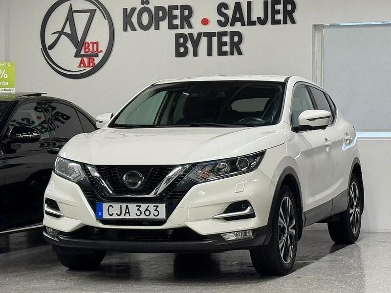 Vit Begagnad 2018 Nissan Qashqai 360º SUV | 159 900 kr (Marknadspris) - Bild 1/4