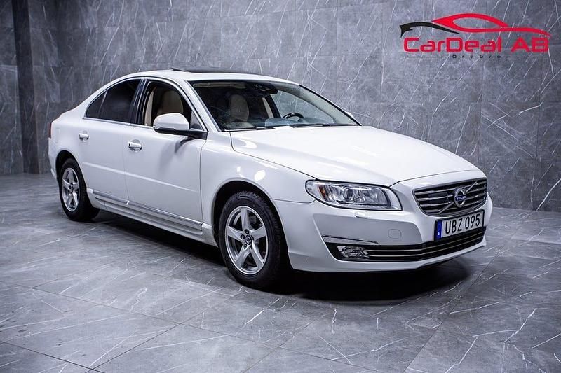 Vit Begagnad 2015 Volvo S80 Standard Sedan | 109 800 kr (Marknadspris) - Bild 1/4