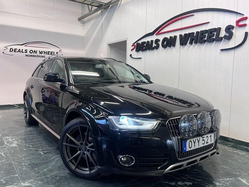 Svart Begagnad 2015 Audi A4 Allroad Sport Kombi | 149 900 kr (Marknadspris) - Bild 1/4