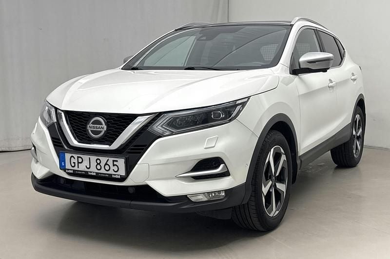 Vit Begagnad 2019 Nissan Qashqai 360º SUV | 118 000 kr (Bra pris) - Bild 1/4