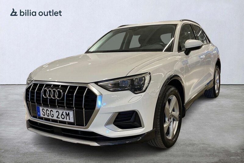 Vit Begagnad 2019 Audi Q3 Advanced Plus SUV | 219 000 kr (Superpris) - Bild 1/3