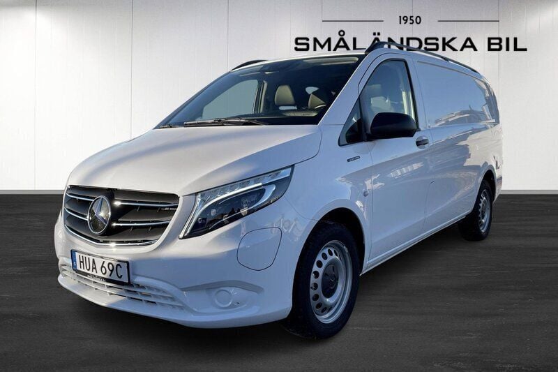 Vit Begagnad 2022 Mercedes e-Vito Minibuss | 599 900 kr - Bild 1/4