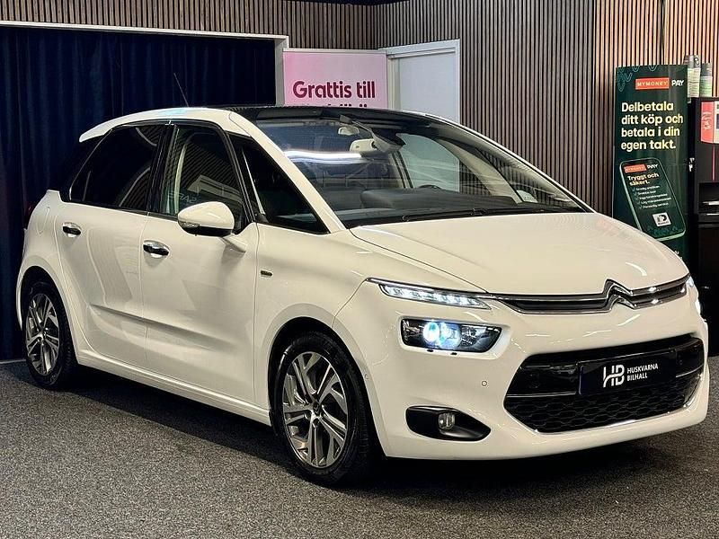 Vit Begagnad 2015 Citroën C4 Picasso Minibuss | 99 900 kr (Marknadspris) - Bild 1/4