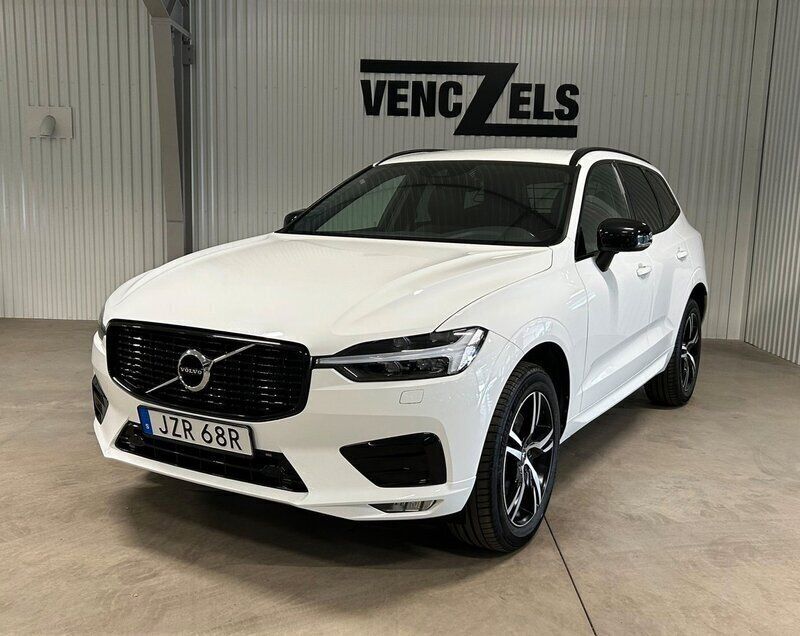 Vit Begagnad 2021 Volvo XC60 R-Design SUV | 389 000 kr (Marknadspris) - Bild 1/4