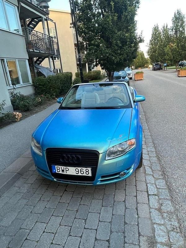 Röd Begagnad 2006 Audi A4 Cabriolet Premium Cab | 59 000 kr - Bild 1/4