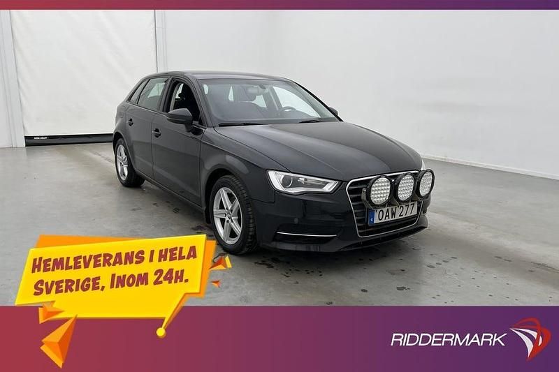 Begagnad Audi A3 Comfort 122 HK (89 kW) 2014 Svart