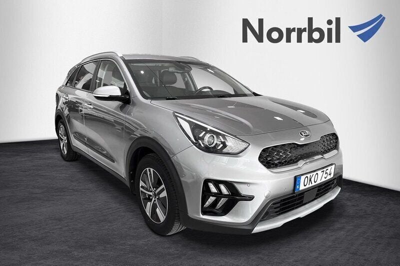 Grå Begagnad 2019 Kia Niro Advance SUV | 189 000 kr (Bra pris) - Bild 1/4