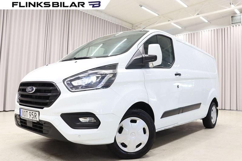 Vit Begagnad 2024 Ford Transit Custom Van | 429 900 kr (Marknadspris) - Bild 1/4