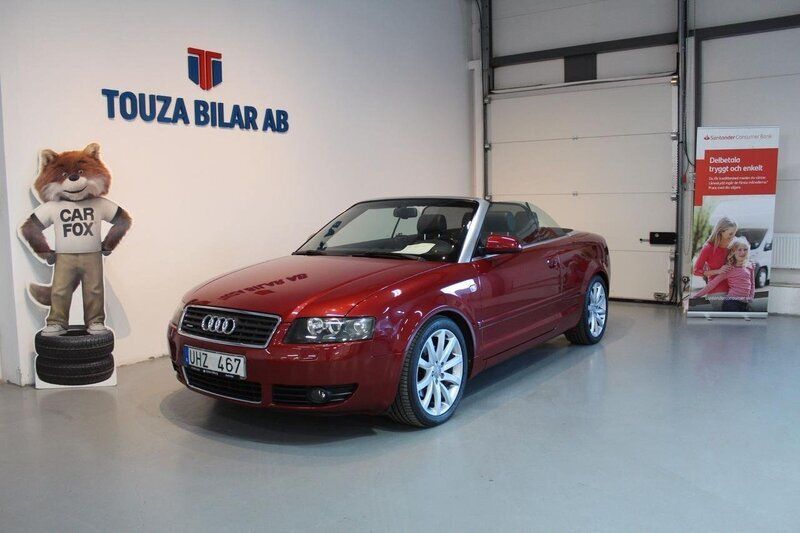 Begagnad Audi A4 Cabriolet Sport 221 HK (162 kW) 2003 Flerfärgad Cab