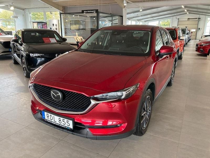 Röd Begagnad 2018 Mazda CX-5 Optimum SUV | 224 500 kr (Marknadspris) - Bild 1/4