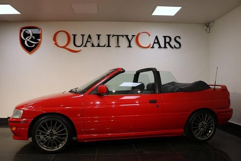 Begagnad Ford Escort 105 HK (77 kW) 1991 Röd Cab
