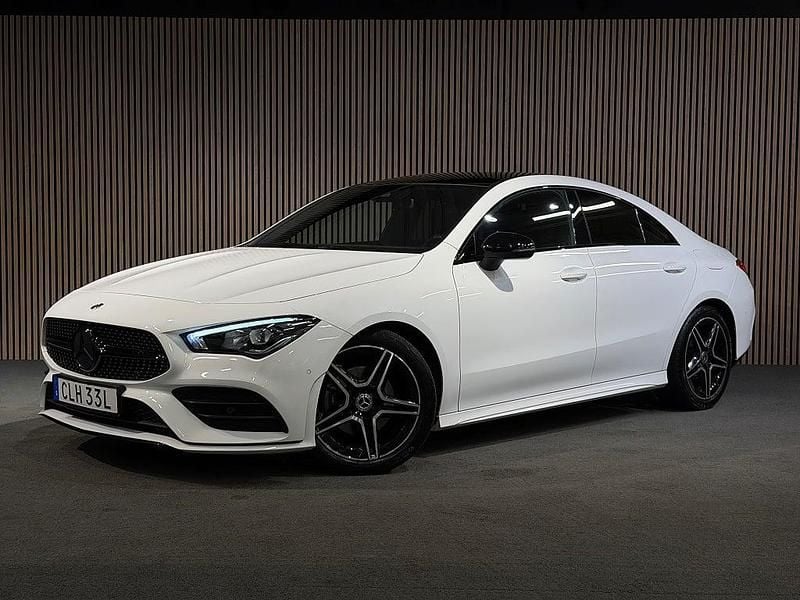 Begagnad Mercedes CLA180 AMG 137 HK (100 kW) 2020 Vit Sedan