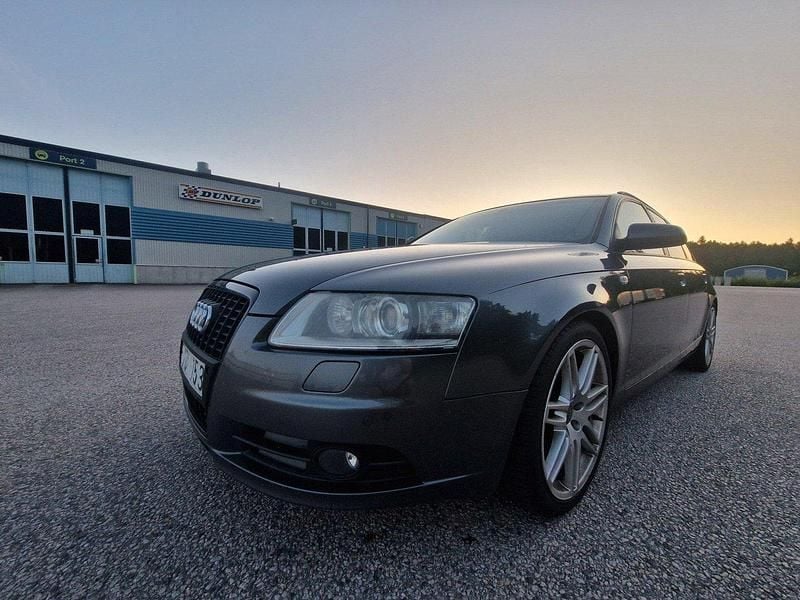 Grå Begagnad 2008 Audi A6 S-Line Kombi | 55 000 kr (Lite dyr) - Bild 1/4