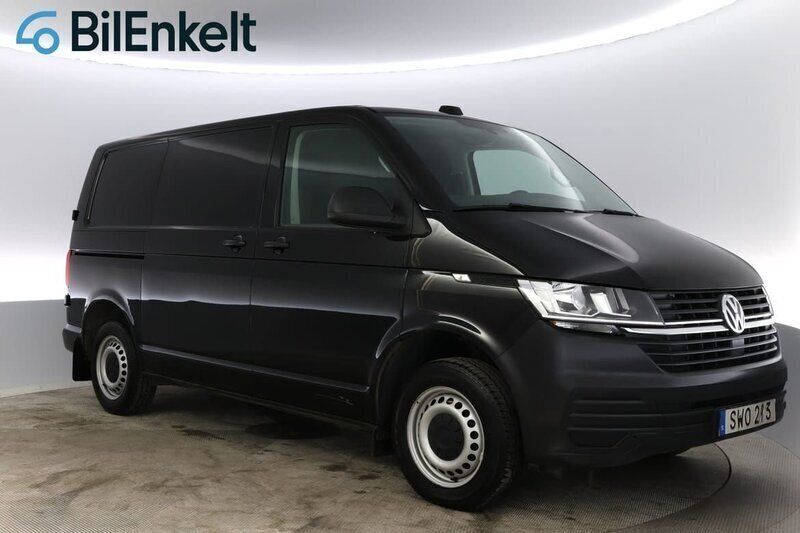 Svart Begagnad 2021 VW T6.1 Van | 299 900 kr (Superpris) - Bild 1/4