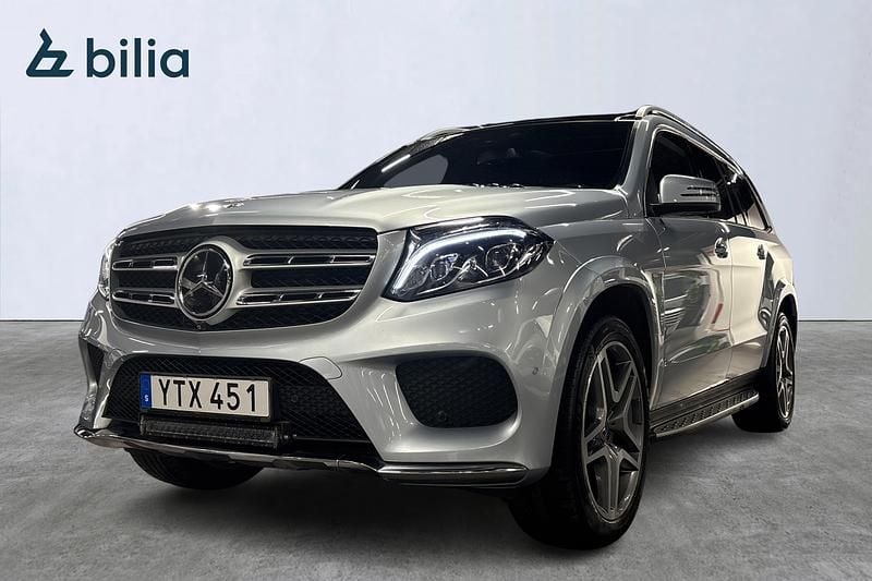Silver Begagnad 2017 Mercedes GLS350 AMG SUV | 359 900 kr (Marknadspris) - Bild 1/4
