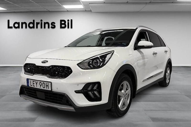 Vit Begagnad 2019 Kia Niro Plus SUV | 209 300 kr (Marknadspris) - Bild 1/4