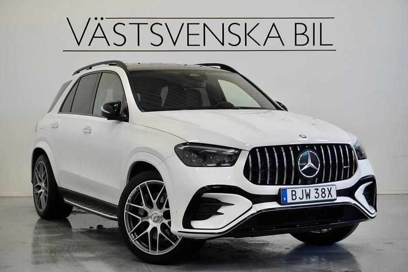 Begagnad Mercedes GLE53 AMG Premium Plus 544 HK (400 kW) 2024 Vit SUV