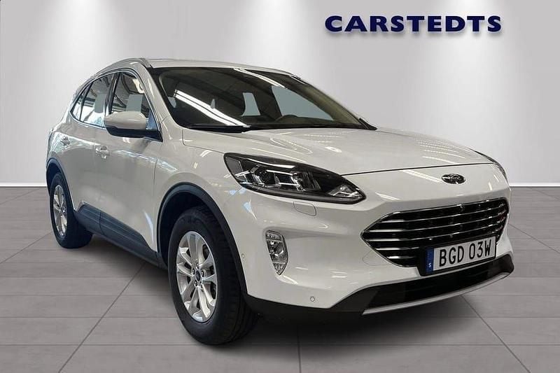 Vit Begagnad 2022 Ford Kuga Business Edition SUV | 299 900 kr (Lite dyr) - Bild 1/4