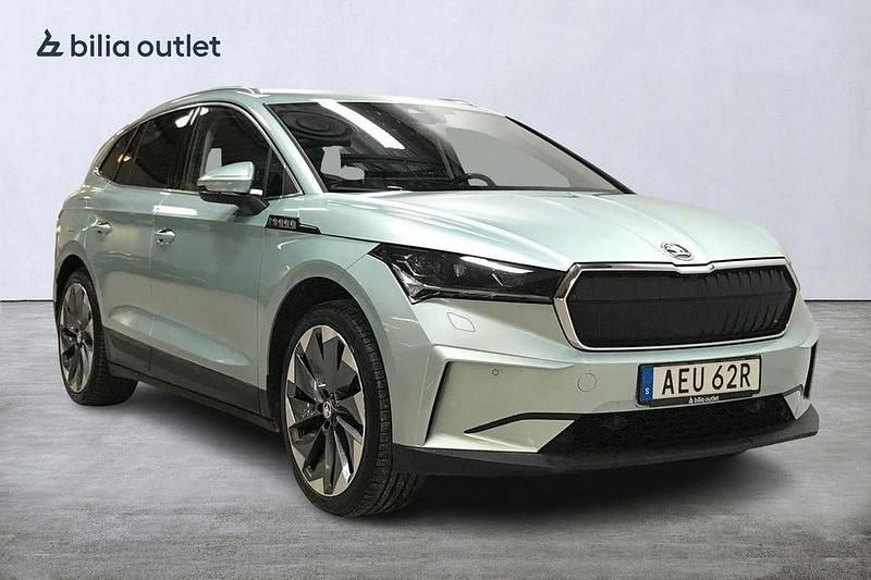 Begagnad Skoda Enyaq iV 150 kW (204 HK) 2021 Silver SUV