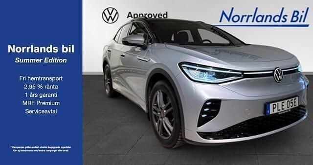Silver (scale silver metallic bla) Begagnad 2022 VW ID.4 GTX SUV | 419 000 kr (Marknadspris) - Bild 1/4