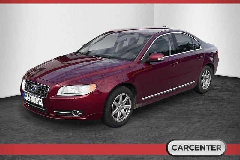 Röd Begagnad 2009 Volvo S80 Momentum Sedan | 59 500 kr (Bra pris) - Bild 1/4